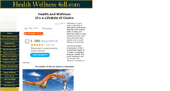 Desktop Screenshot of health-wellness-4all.com