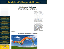 Tablet Screenshot of health-wellness-4all.com